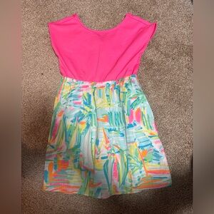 Lilly Pulitzer Pink and Multicolor Casual Dress